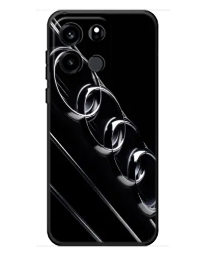 Чехол для OnePlus Turbo 6V с картинкой «Audi — абстрактные кольца»