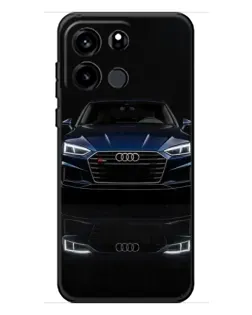 Чехол для OnePlus Turbo 6V с картинкой «Audi — ночное отражение»