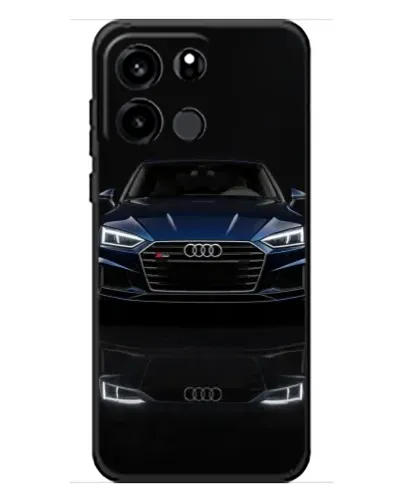 Чехол для OnePlus Turbo 6V с картинкой «Audi — ночное отражение»