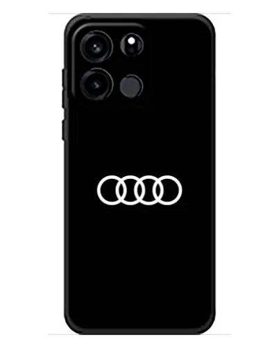 Чехол для OnePlus Turbo 6V с картинкой «Audi White Logo»