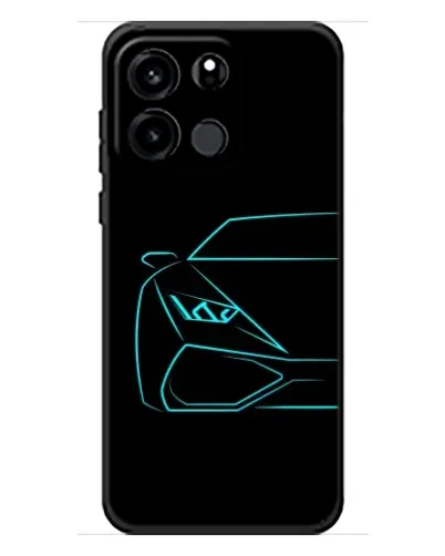 Чехол для OnePlus Turbo 6V с картинкой «Голубой силуэт Lamborghini» Чехол для OnePlus Turbo 6V с картинкой «Голубой силуэт Lamborghini»