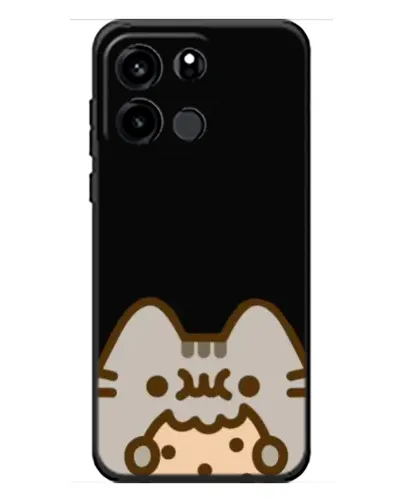 Чохол для OnePlus Turbo 6V з картинкою «Пушин на чорному»