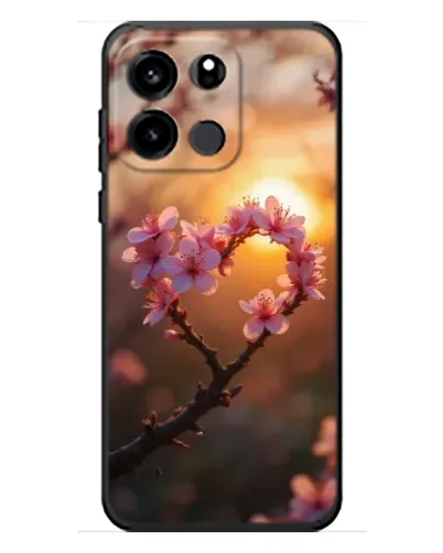 Чохол для OnePlus Turbo 6V з картинкою «Рожевий цвіт сердечко на тлі заходу» Чохол для OnePlus Turbo 6V з картинкою «Рожевий цвіт сердечко на тлі заходу»