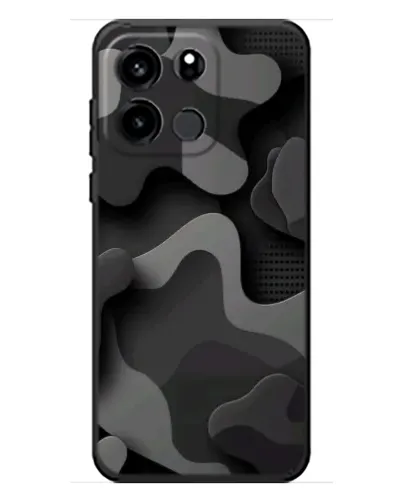 Чохол для OnePlus Turbo 6V з картинкою «Темний абстрактний камуфляж»