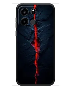 Чохол для OnePlus Turbo 6V з картинкою «Червона лавова тріщина»