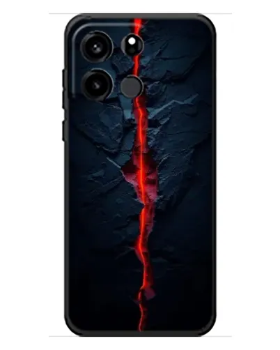 Чохол для OnePlus Turbo 6V з картинкою «Червона лавова тріщина»