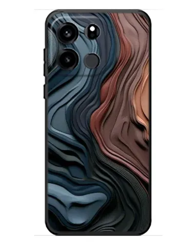 Чохол для OnePlus Turbo 6V з картинкою «Кольорові хвилі каньйону»