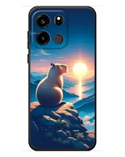 Чехол для OnePlus Turbo 6V с картинкой «Закат солнца с капибарой» Чехол для OnePlus Turbo 6V с картинкой «Закат солнца с капибарой»