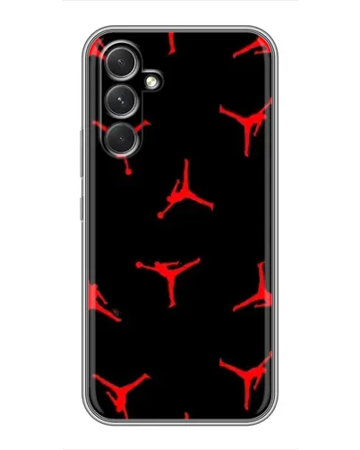 Чехол для OnePlus Turbo с картинкой «Jordan Red Pattern»