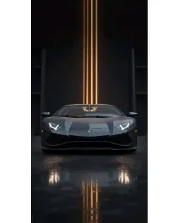Чехол для OnePlus с картинкой «Lamborghini золотые линии»