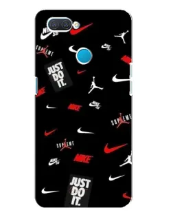 Чехол для OPPO A12 с картинкой «Nike Mix Pattern»