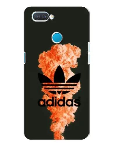 Чехол для OPPO A12 с картинкой «Оранжевый дым Adidas» Чехол для OPPO A12 с картинкой «Оранжевый дым Adidas»