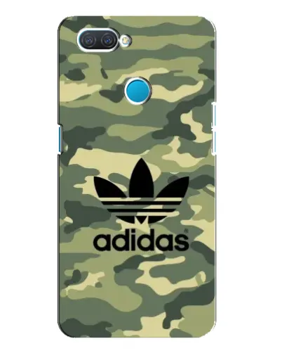 Чехол для OPPO A12 с картинкой «Милитари стиль Adidas» Чехол для OPPO A12 с картинкой «Милитари стиль Adidas»