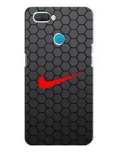 Чохол для OPPO A12 з картинкою «Nike — карбонова сітка» Чохол для OPPO A12 з картинкою «Nike — карбонова сітка»