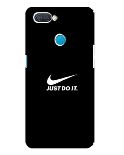 Чохол для OPPO A12 з картинкою «Мінімалізм від Nike»