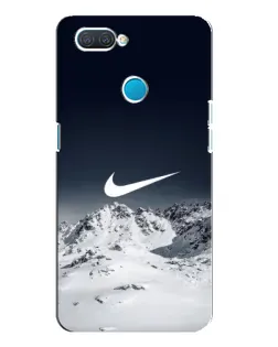 Чохол для OPPO A12 з картинкою «Nike — зимові гори»