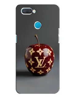 Чохол для OPPO A12 з картинкою «Червоне яблуко LV»