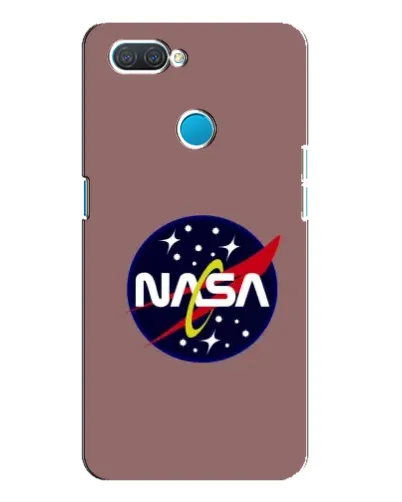 Чехол для OPPO A12 с картинкой «NASA — ретро космос»