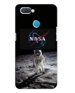 Чехол для OPPO A12 с картинкой «Астронавт на Луне»