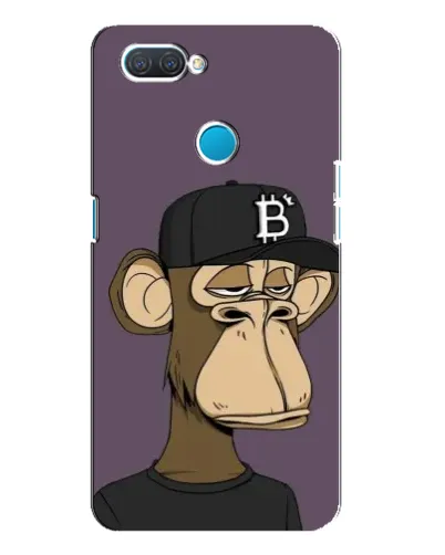 Чехол для OPPO A12 с картинкой «Bored Ape в кепке» Чехол для OPPO A12 с картинкой «Bored Ape в кепке»