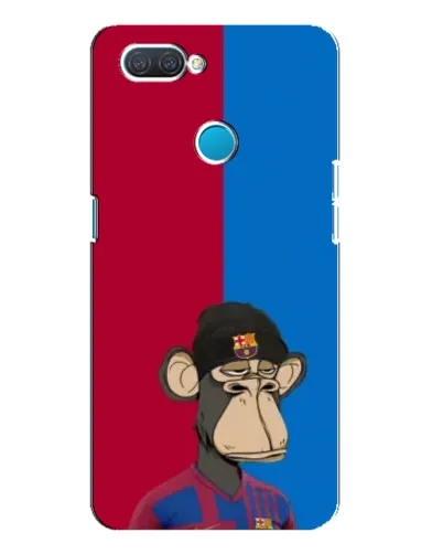 Чехол для OPPO A12 с картинкой «Bored Ape — фанат Барсы» Чехол для OPPO A12 с картинкой «Bored Ape — фанат Барсы»