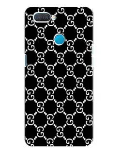Чохол для OPPO A12 з картинкою «Gucci — сітчастий паттерн»