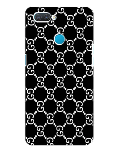 Чохол для OPPO A12 з картинкою «Gucci — сітчастий паттерн»