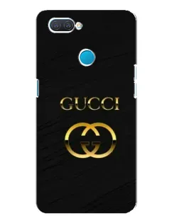 Чохол для OPPO A12 з картинкою «Золотий логотип Gucci»