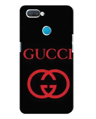 Чохол для OPPO A12 з картинкою «Gucci — червоний логотип»
