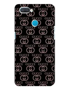 Чохол для OPPO A12 з картинкою «Класична монограма Gucci»