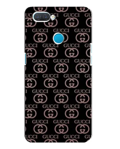 Чохол для OPPO A12 з картинкою «Класична монограма Gucci»