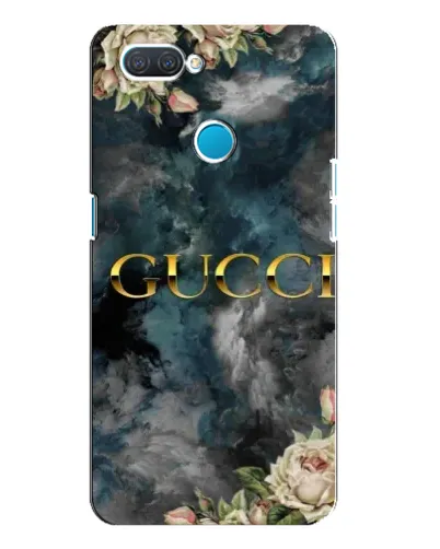 Чохол для OPPO A12 з картинкою «Абстрактні квіти Gucci»