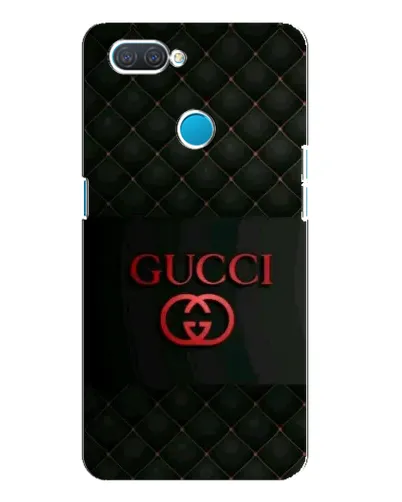 Чохол для OPPO A12 з картинкою «Gucci — стьобаний чорний»