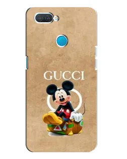 Чохол для OPPO A12 з картинкою «Міккі Маус Gucci — крафт»