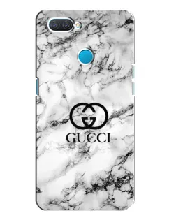 Чохол для OPPO A12 з картинкою «Gucci — мармуровий шик»