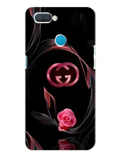 Чохол для OPPO A12 з картинкою «Gucci — неонова троянда»