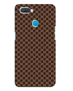 Чохол для OPPO A12 з картинкою «Gucci — шоколадна сітка»