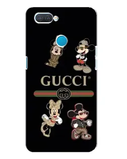 Чохол для OPPO A12 з картинкою «Gucci — герої Disney та монограма»
