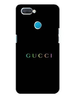 Чохол для OPPO A12 з картинкою «Gucci — неоновий мінімалізм»