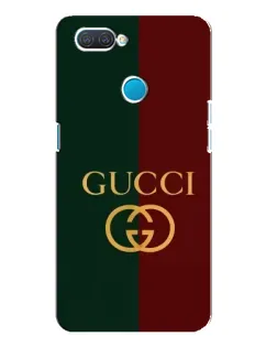 Чохол для OPPO A12 з картинкою «Gucci — темно-зелений градієнт»