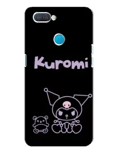 Чохол для OPPO A12 з картинкою «Kuromi — чорний мінімалізм» Чохол для OPPO A12 з картинкою «Kuromi — чорний мінімалізм»