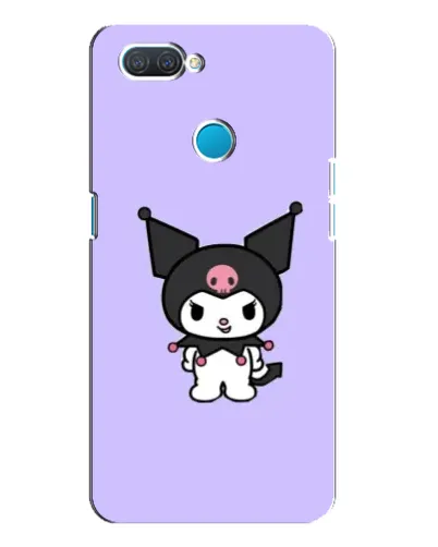 Чохол для OPPO A12 з картинкою «Kuromi — ніжний фіолетовий»