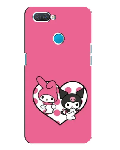 Чохол для OPPO A12 з картинкою «Kuromi та My Melody»