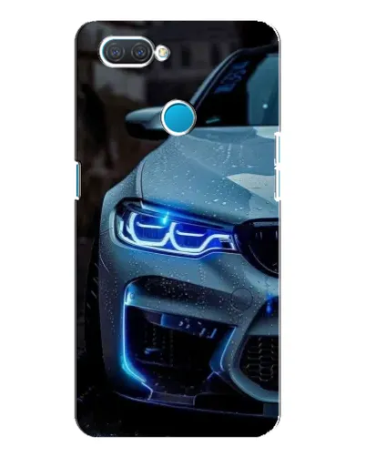 Чехол для OPPO A12 с картинкой «Взгляд BMW с синими фарами» Чехол для OPPO A12 с картинкой «Взгляд BMW с синими фарами»