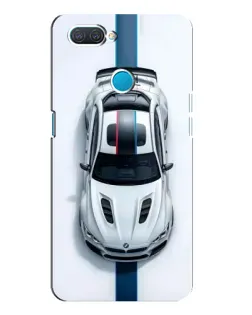 Чехол для OPPO A12 с картинкой «Вид сверху — BMW M» Чехол для OPPO A12 с картинкой «Вид сверху — BMW M»