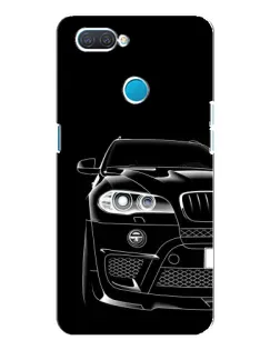 Чехол для OPPO A12 с картинкой «Темный силуэт BMW» Чехол для OPPO A12 с картинкой «Темный силуэт BMW»