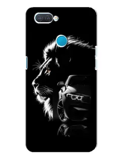 Чехол для OPPO A12 с картинкой «BMW и лев» Чехол для OPPO A12 с картинкой «BMW и лев»
