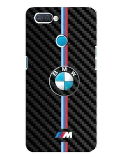 Чехол для OPPO A12 с картинкой «Эмблема BMW и карбон» Чехол для OPPO A12 с картинкой «Эмблема BMW и карбон»