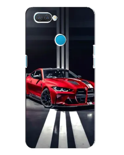 Чехол для OPPO A12 с картинкой «Красная BMW на дороге» Чехол для OPPO A12 с картинкой «Красная BMW на дороге»