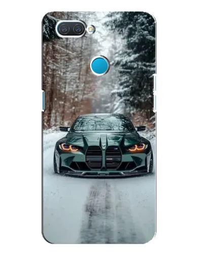 Чехол для OPPO A12 с картинкой «BMW в зимнем лесу» Чехол для OPPO A12 с картинкой «BMW в зимнем лесу»